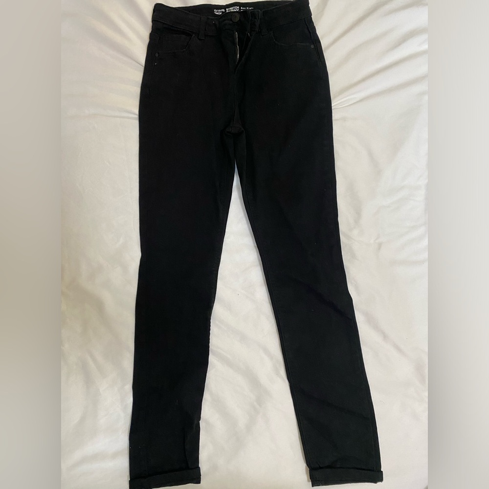 Boys black jeans